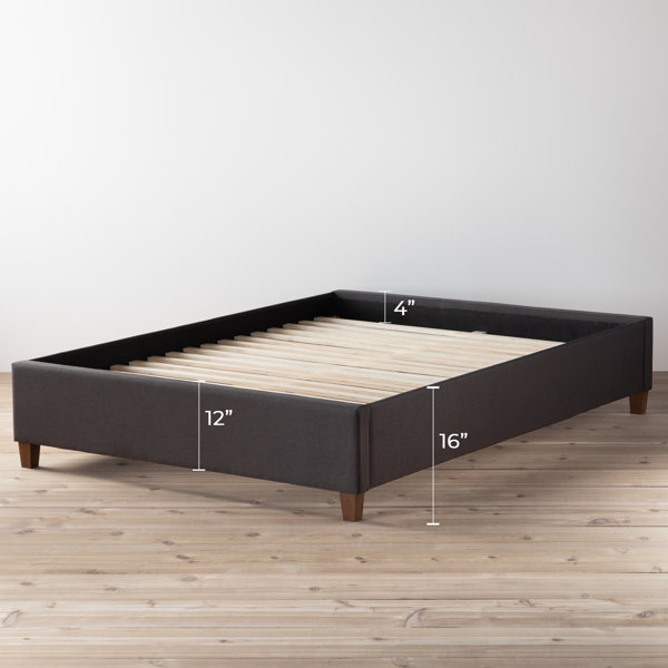 Hateya upholstered shop platform bed